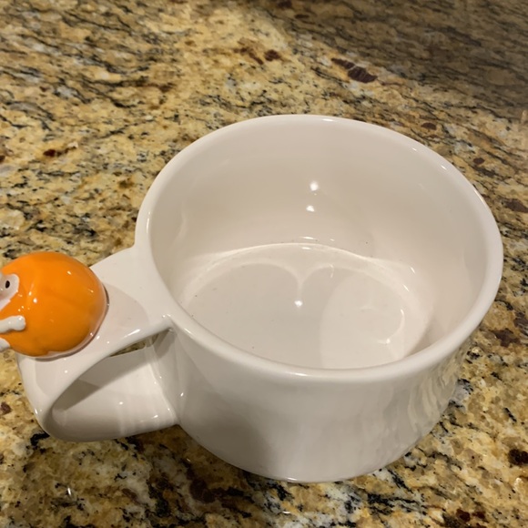 NWT Rae Dunn Halloween Peanuts soup mug MORE PLEASE - Picture 6 of 6